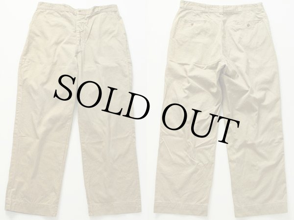 50s 米軍 U.S.ARMY チノパン カーキ w37 - Sixpacjoe Web Shop