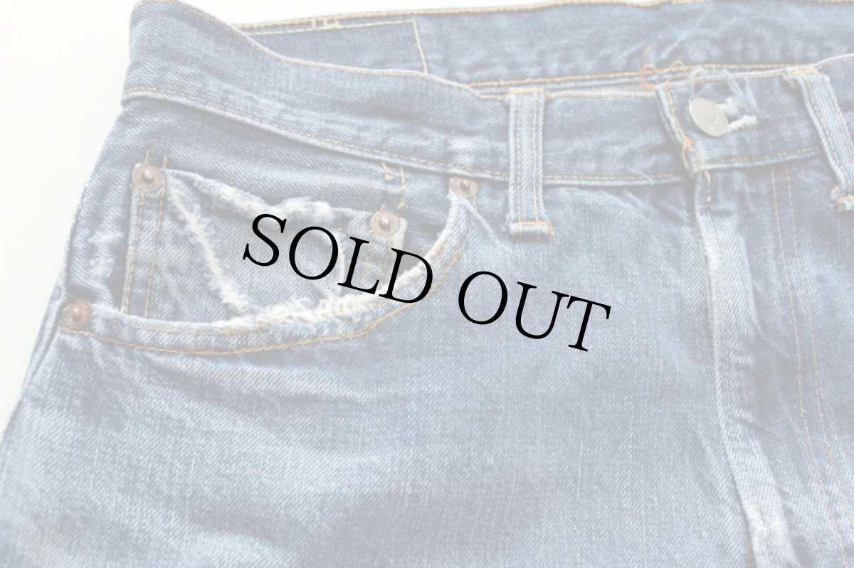 画像3: 60s LEVI'Sリーバイス 502 BIGE デニムパンツ w32 (3)