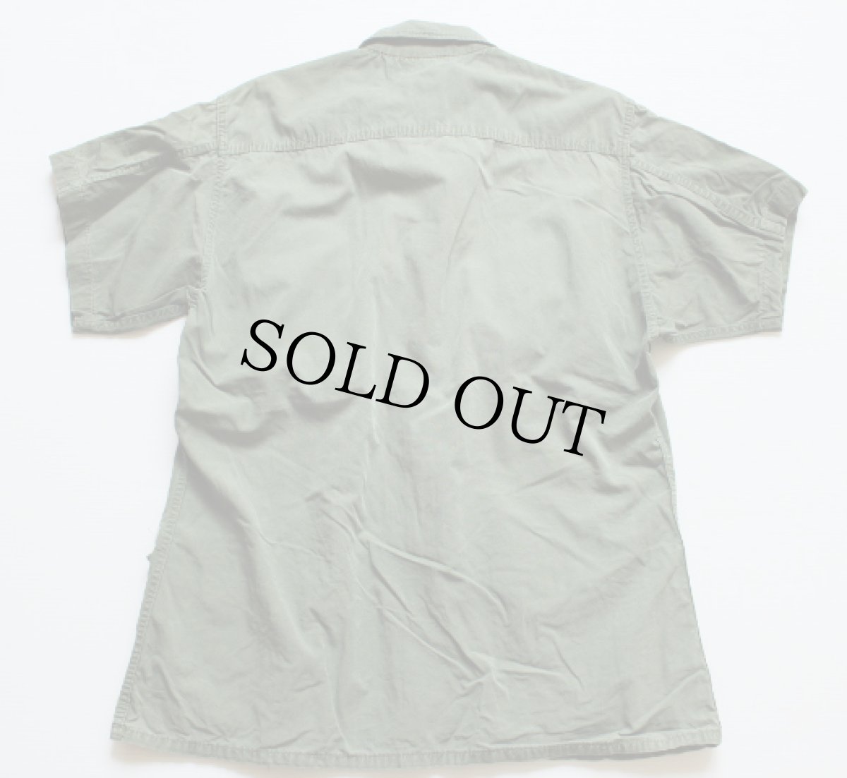 画像2: 60s 米軍 U.S.ARMY 半袖 カスタム ジャングルファティーグジャケット ノンリップ M (2)