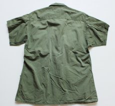画像2: 60s 米軍 U.S.ARMY 半袖 カスタム ジャングルファティーグジャケット ノンリップ M (2)