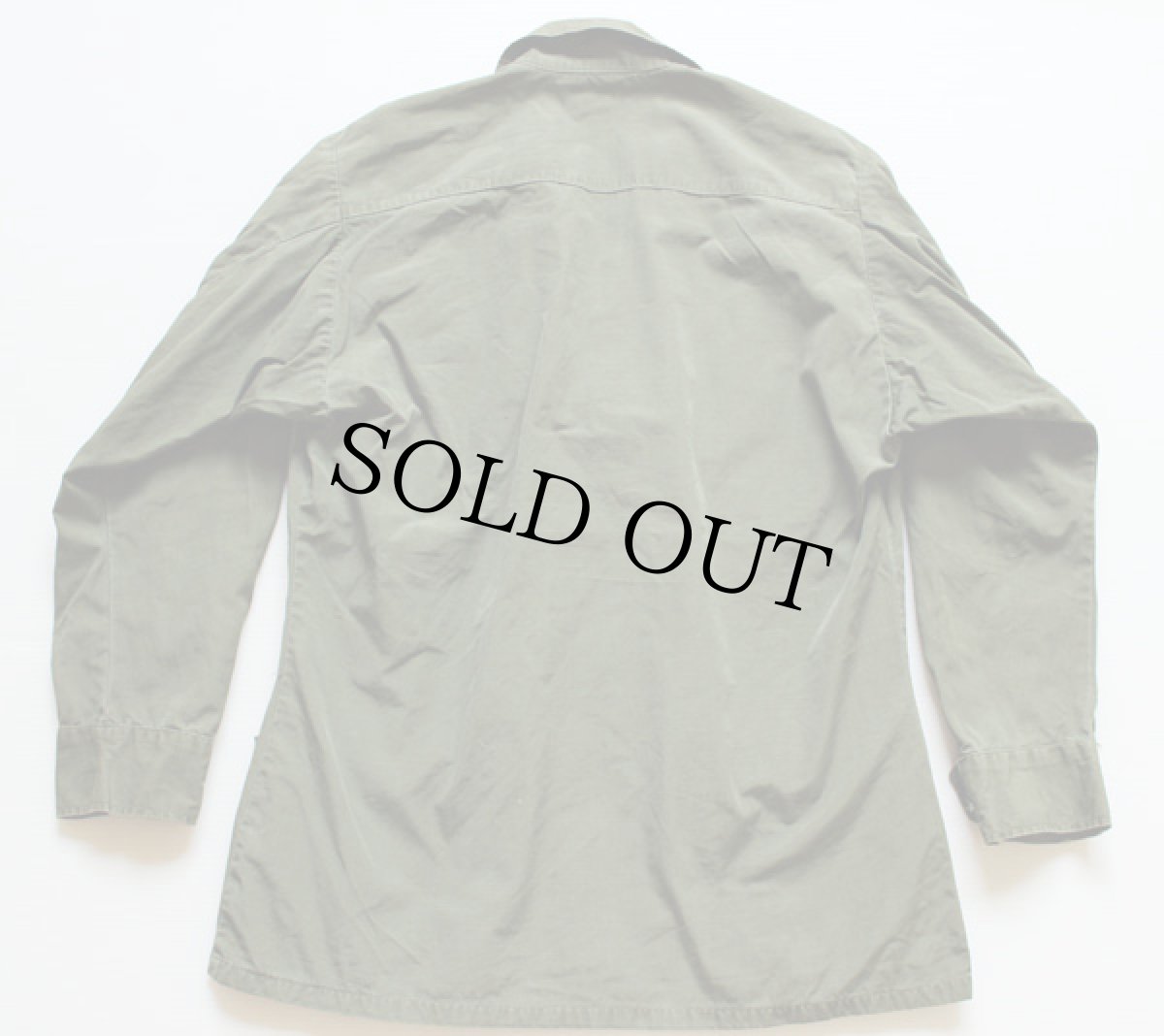 画像2: 70s 米軍 U.S.ARMY ジャングルファティーグジャケット S-S (2)