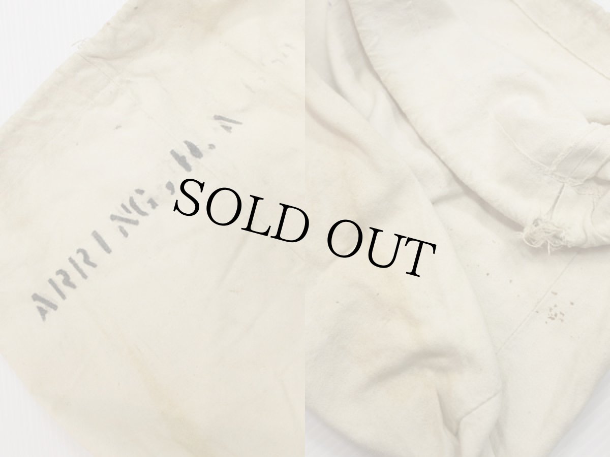 画像3: 40s 米軍 USN ステンシル コットンバッグ★ランドリー (3)