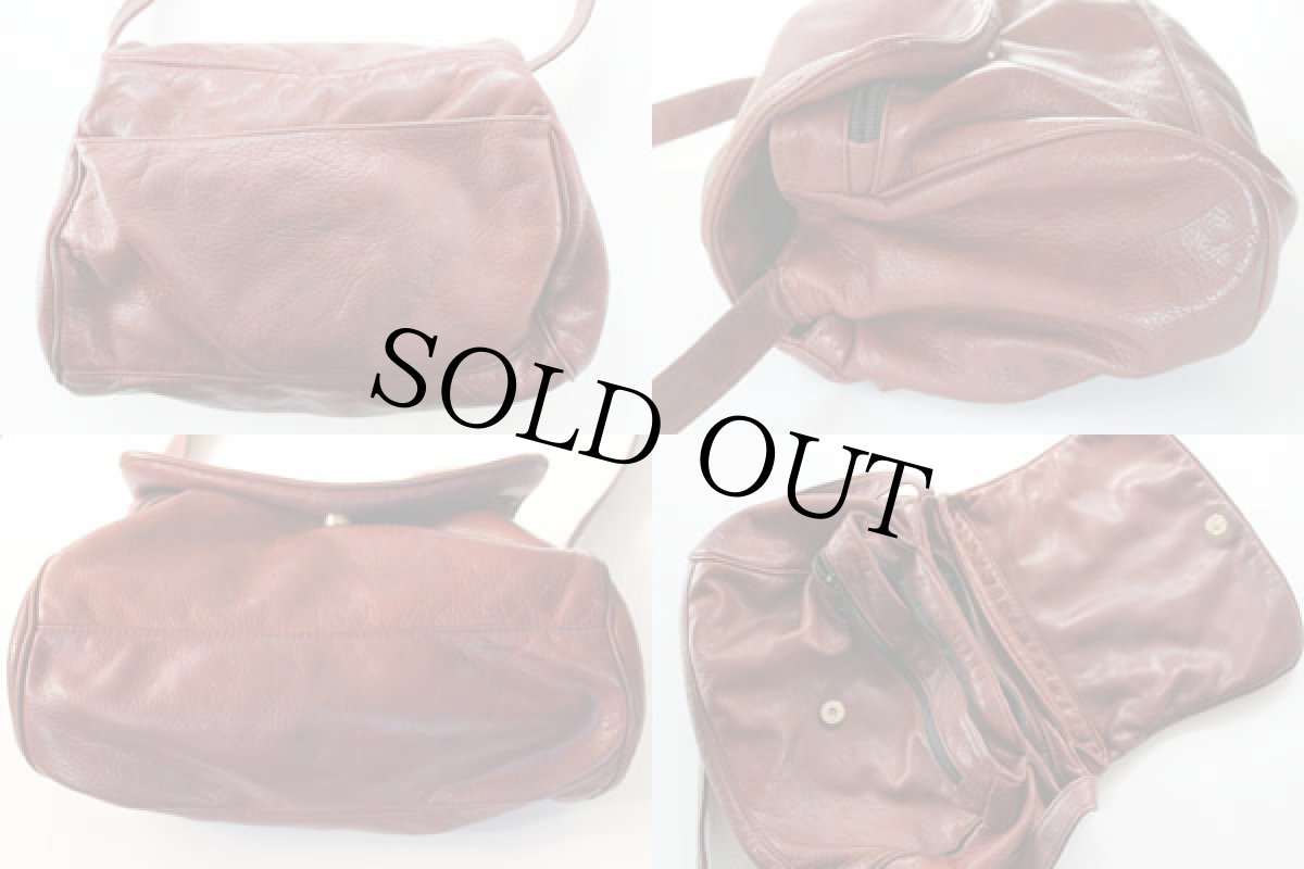 画像2: USA製 Victoria Leather レザー ショルダーバッグ (2)