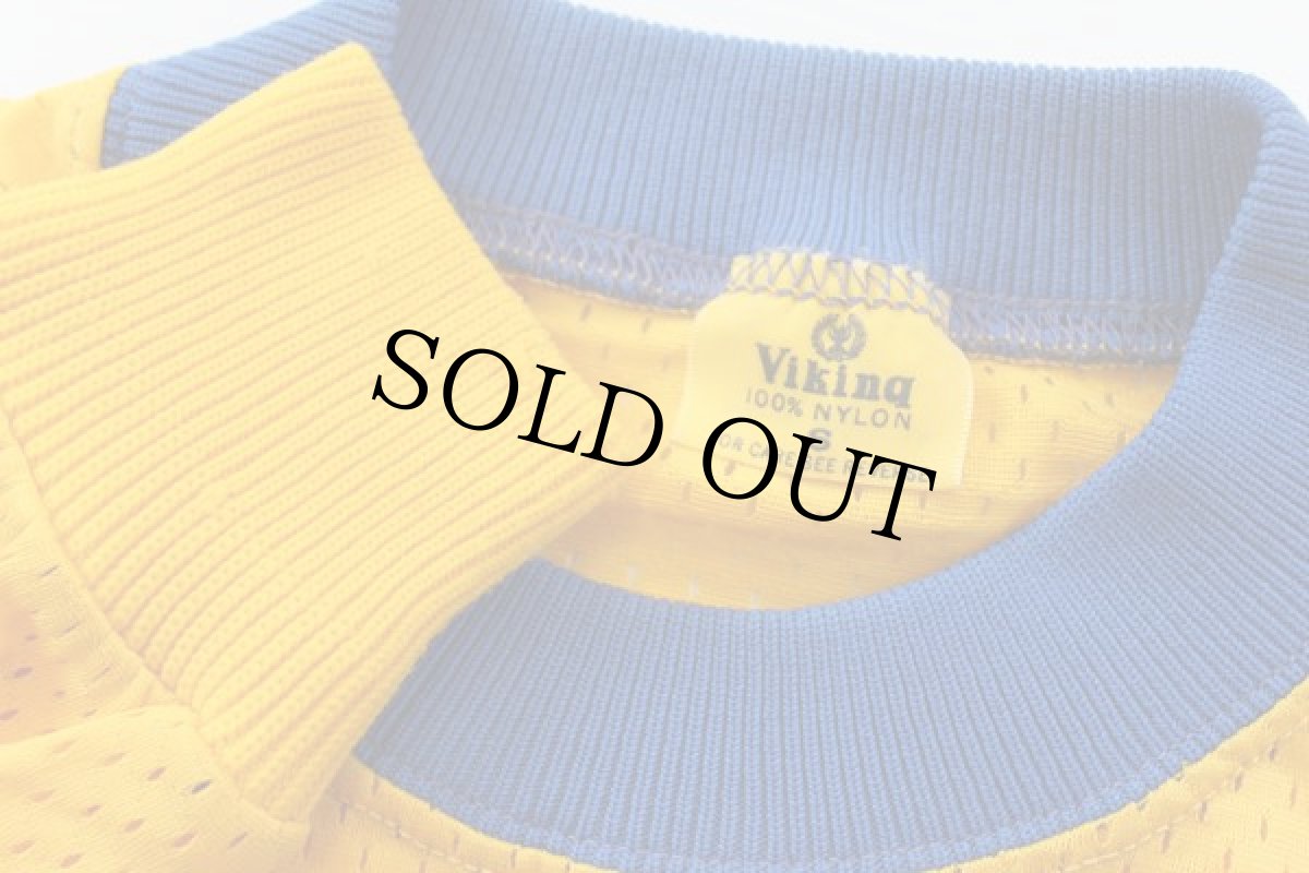 画像3: 70s USA製 Viking SUZUKIスズキ モトクロス メッシュジャージ S (3)