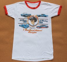 画像2: 80s RICHARD PETTY リンガーTシャツ (2)