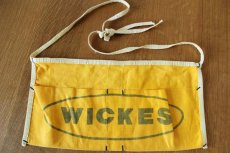 画像2: ビンテージ WICKES キャンバス ワークエプロン 黄 (2)