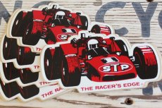 画像2: デッドストック★ビンテージ STP THE RACER'S EDGE ステッカー (2)