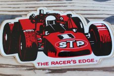 画像1: デッドストック★ビンテージ STP THE RACER'S EDGE ステッカー (1)