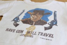 画像2: 50s Norwich Have Gun Will Travel 染み込みプリント スウェット キッズ (2)