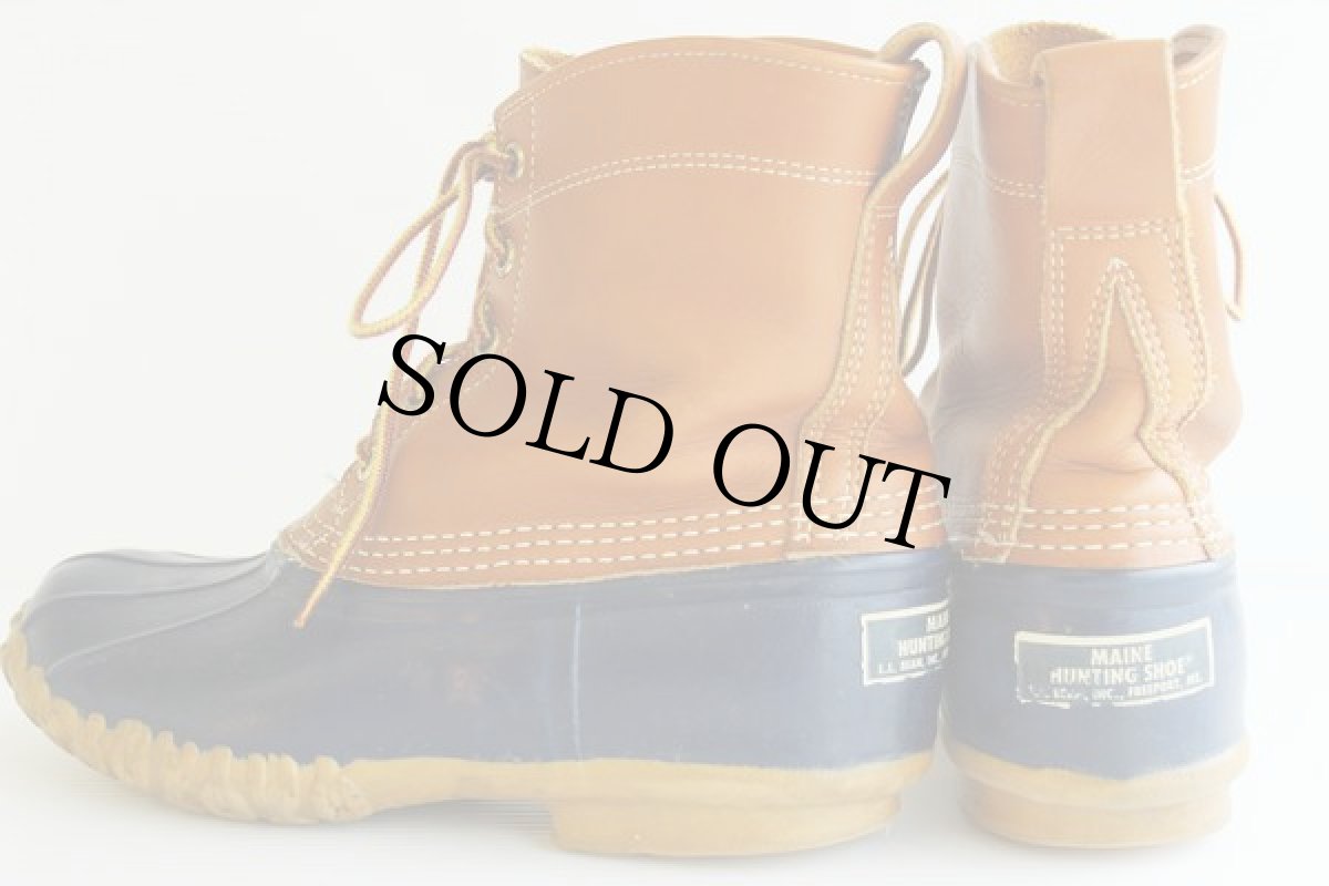 画像2: 80s L.L.Bean メインハンティング ビーンブーツ 7 (2)