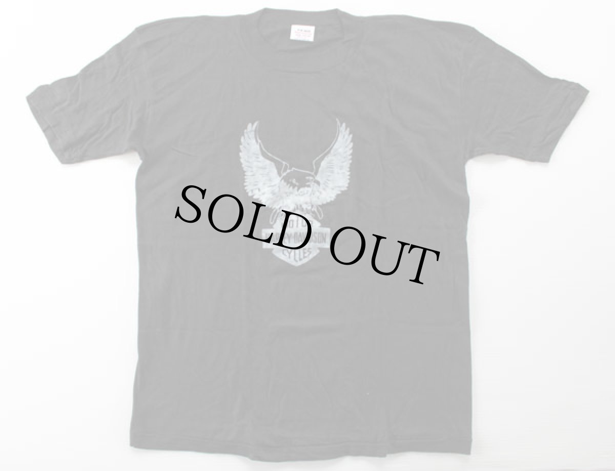 画像2: デッドストック★80s HARLEY-DAVIDSONハーレー ダビッドソン コットンTシャツ XL★パキ綿 (2)