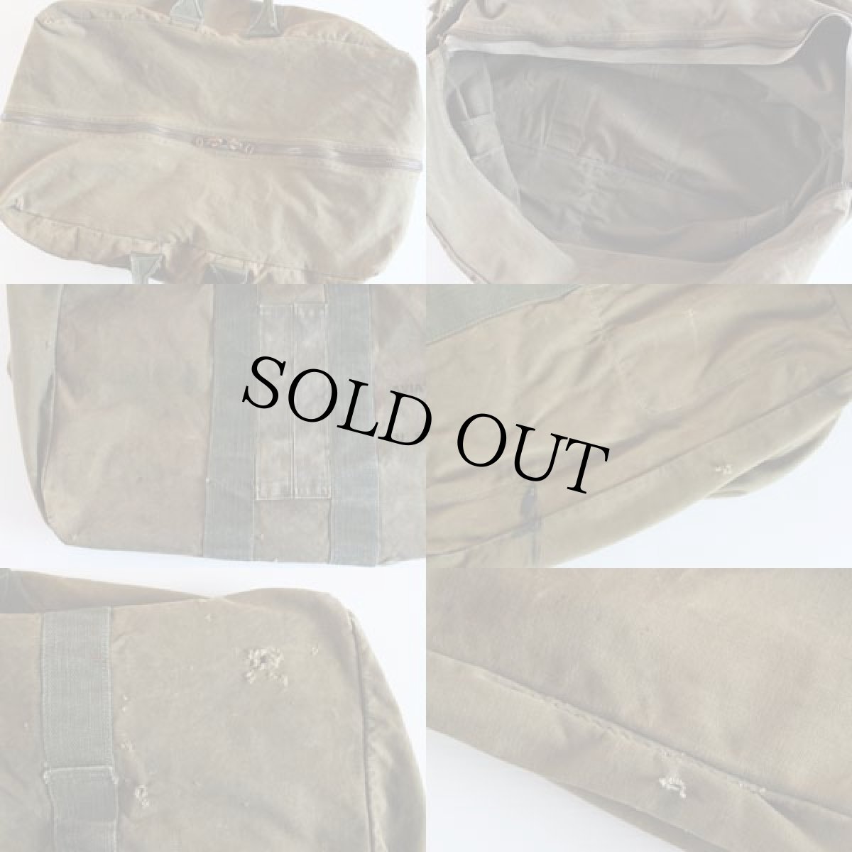 画像3: 50s 米軍 アビエイター キットバッグ (3)