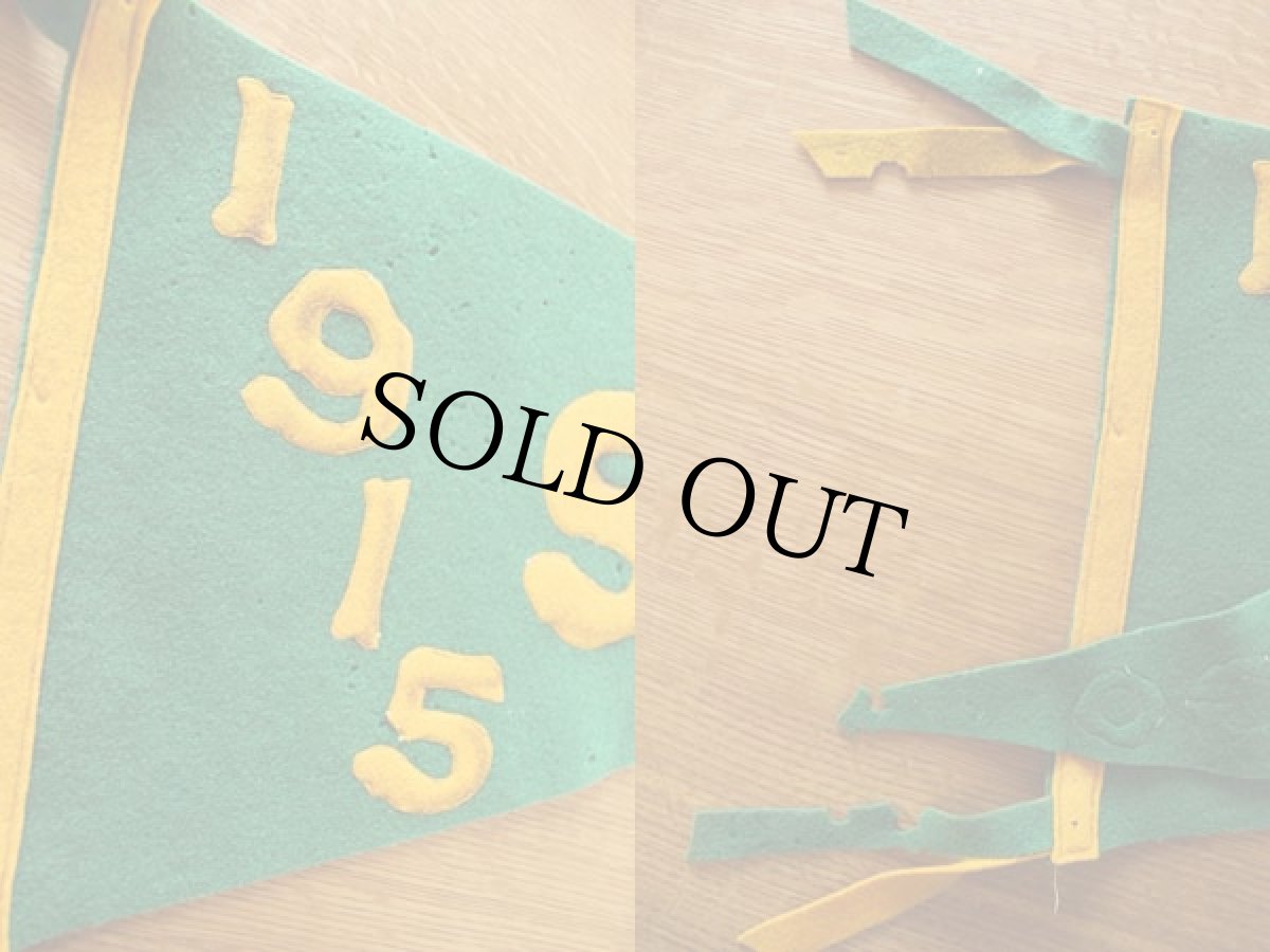 画像3: ビンテージ 1915 SAN DIEGO フェルトペナント (3)