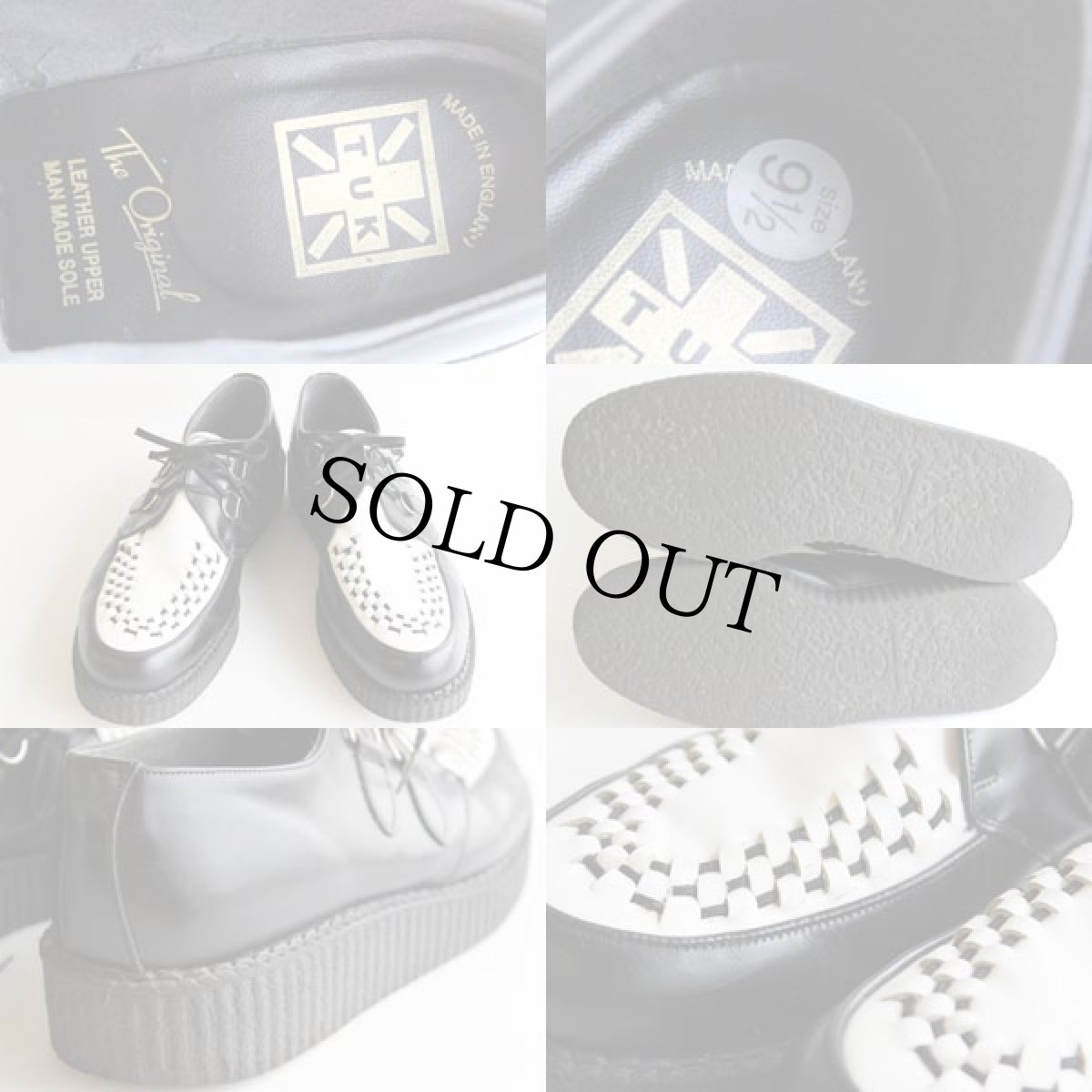 画像3: 英国製 TUK ツートン ラバーソール (3)