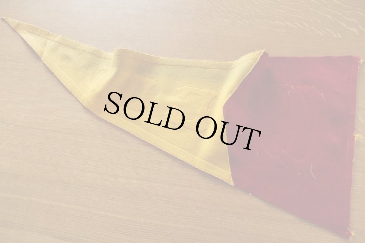 画像2: ビンテージ CC COE フェルトペナント (2)