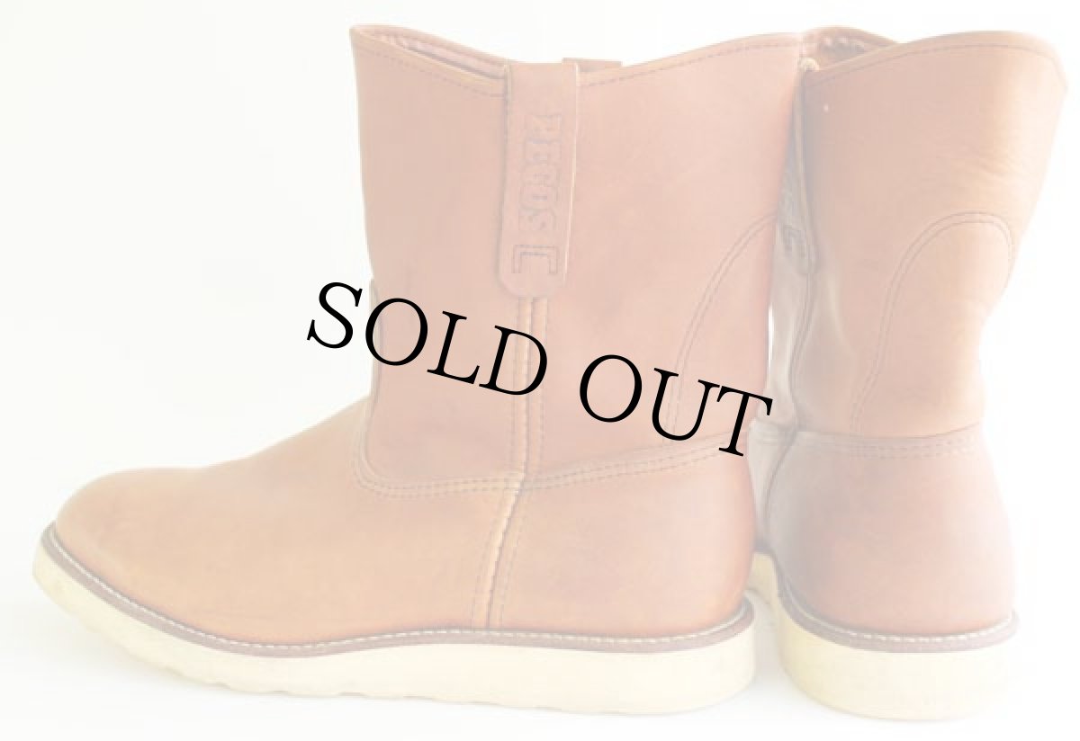 画像2: USA製 REDWINGレッドウイング 866 アイリッシュセッター ペコスブーツ 茶 10.5 E3 (2)