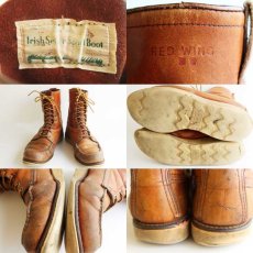 画像3: 70s REDWINGレッドウイング 877 犬タグ アイリッシュセッター ブーツ (3)