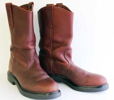 画像1: USA製 REDWINGレッドウイング ペコスブーツ 赤茶 8D (1)