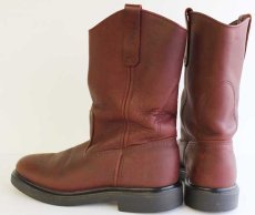 画像2: USA製 REDWINGレッドウイング ペコスブーツ 赤茶 8D (2)