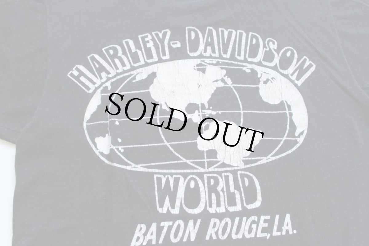 画像4: 70s USA製 HARLEY-DAVIDSON ハーレー ダビッドソン ショベルヘッド Tシャツ (4)