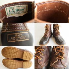 画像3: 80s L.L.Bean メインハンティング ビーンブーツ 10 (3)