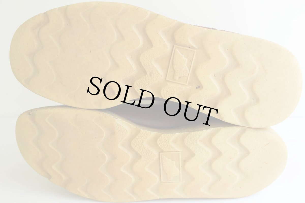 画像4: 80s USA製 REDWINGレッドウイング 866 犬タグ アイリッシュセッター ペコスブーツ 赤茶 9C (4)