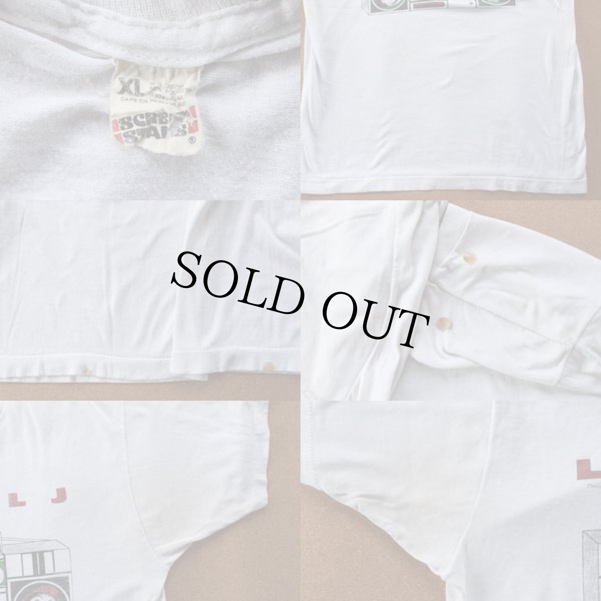 画像3: 80s USA製 LL COOL J Tシャツ★オールドスクール HIPHOP (3)