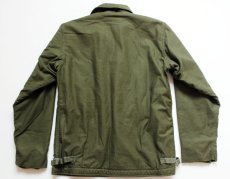 画像2: 80s 米軍 U.S.NAVY A-2 デッキジャケット M (2)