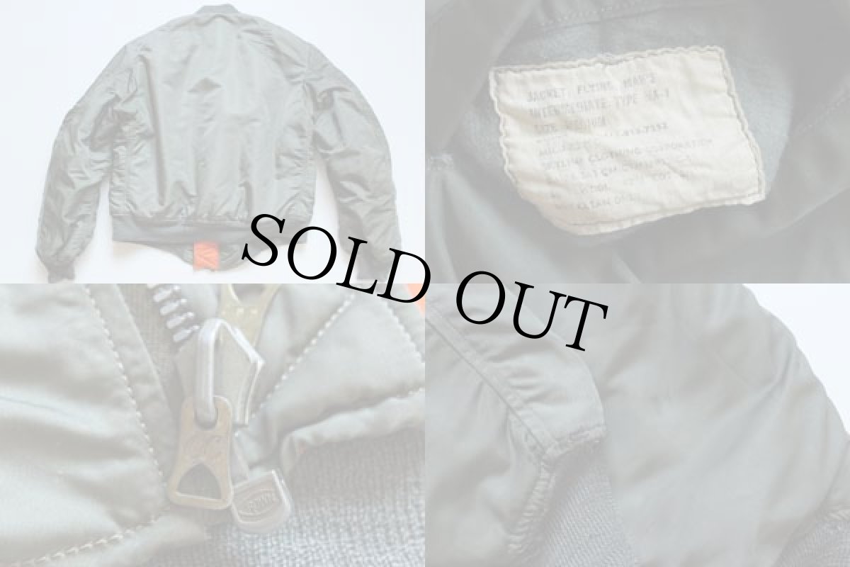 画像2: 60s 米軍 USAF MA-1 8279C フライトジャケット M (2)