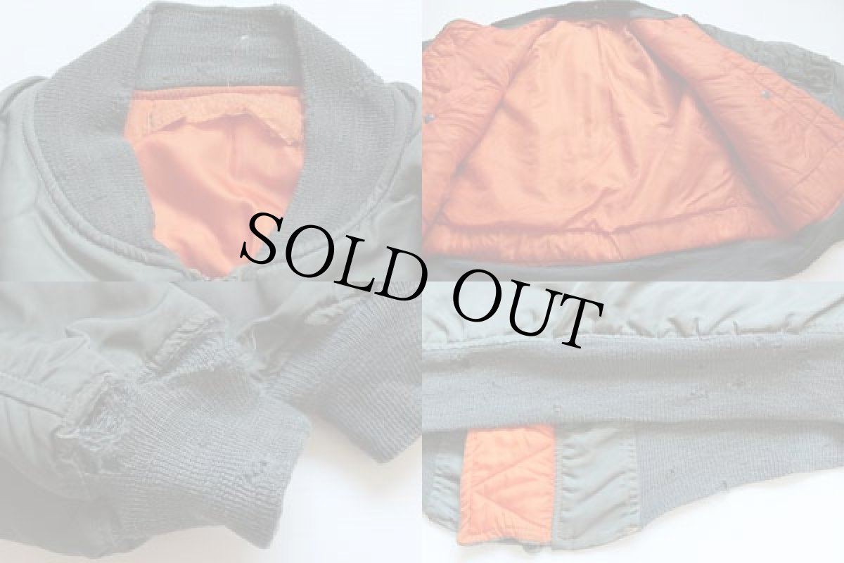 画像3: 60s 米軍 USAF MA-1 8279C フライトジャケット M (3)