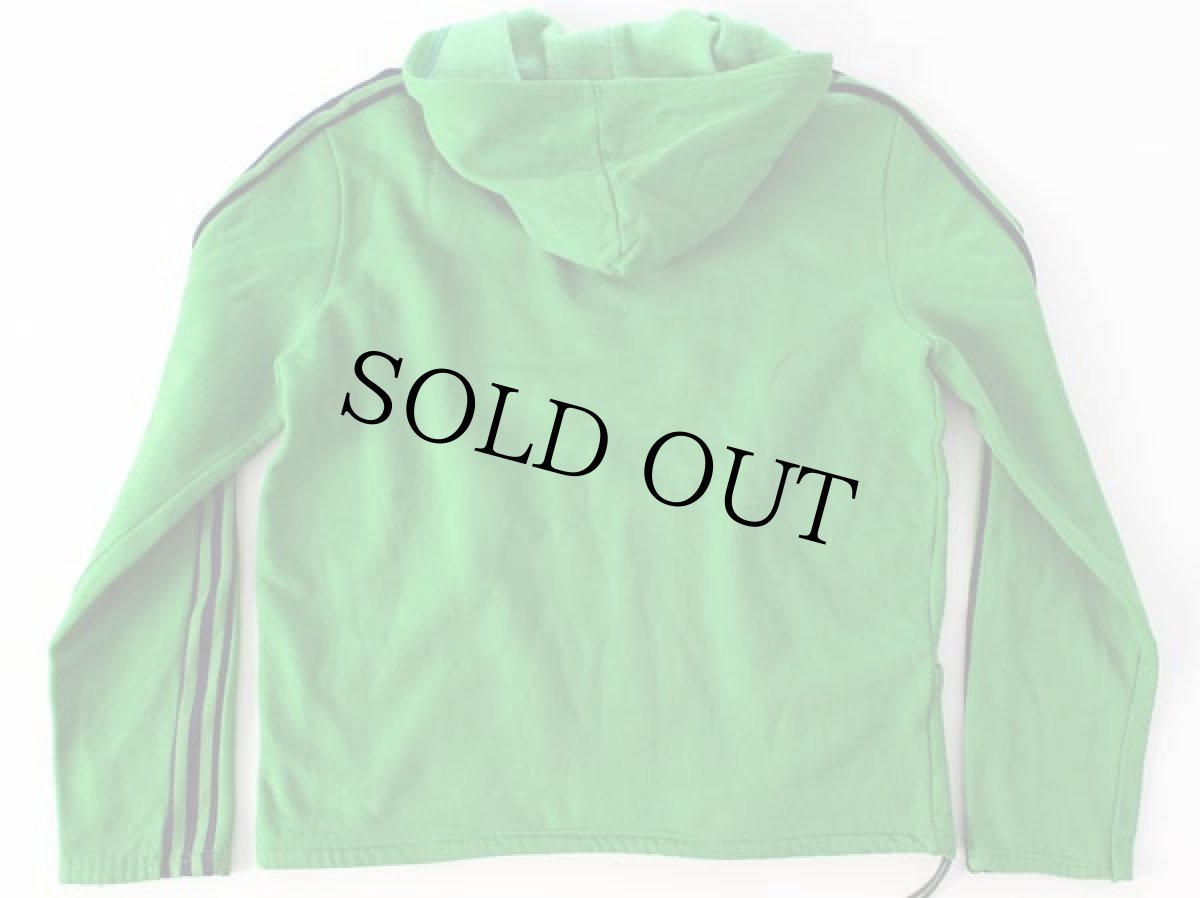 画像2: 70s フランス製 adidasアディダス ventex トラックジャケット パーカー 緑 S★ジャージ (2)