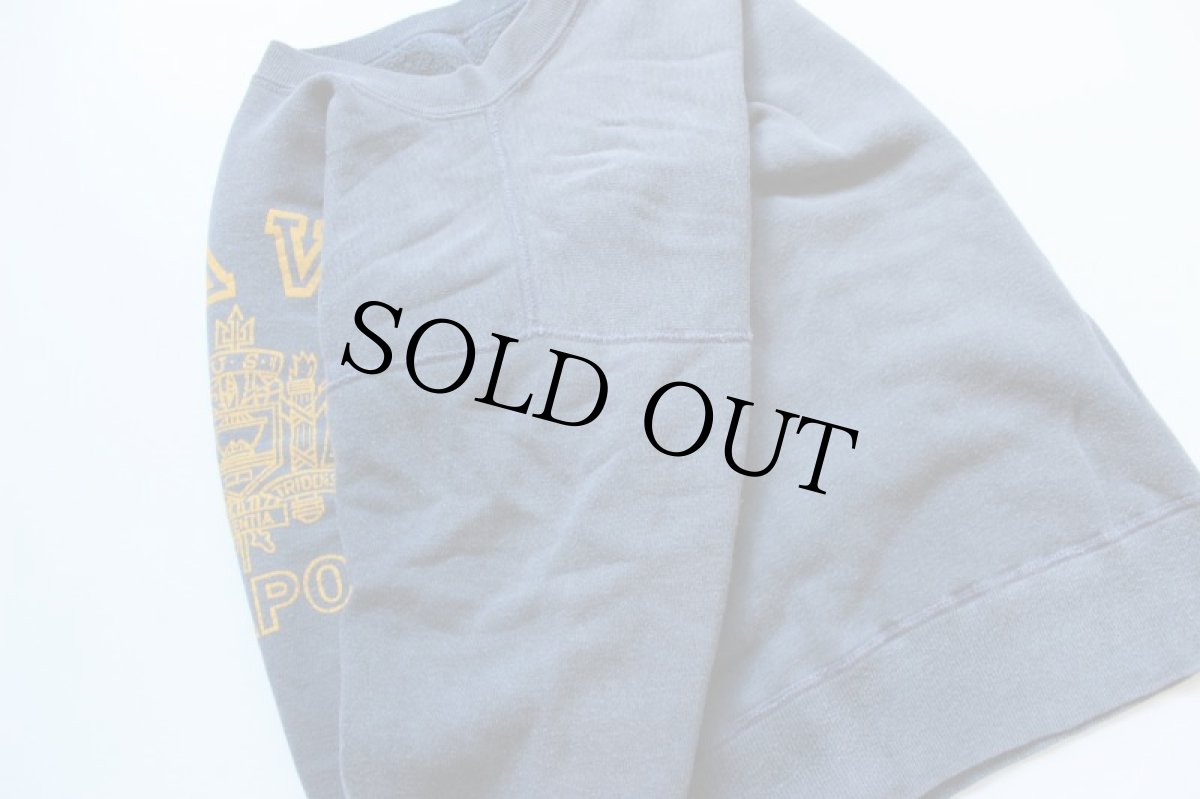 画像4: 60s NAVY ANNNAPOLIS U.S.NAVAL ACADEMY スウェット 紺 フェード★U.S.NAVY (4)