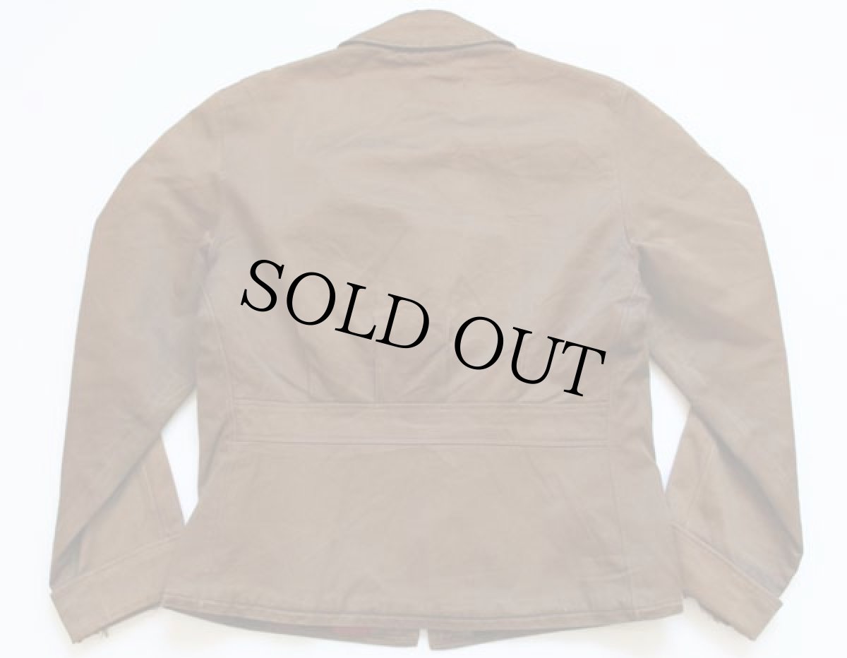 画像2: 40s Redbank コットン スポーツジャケット 茶 (2)