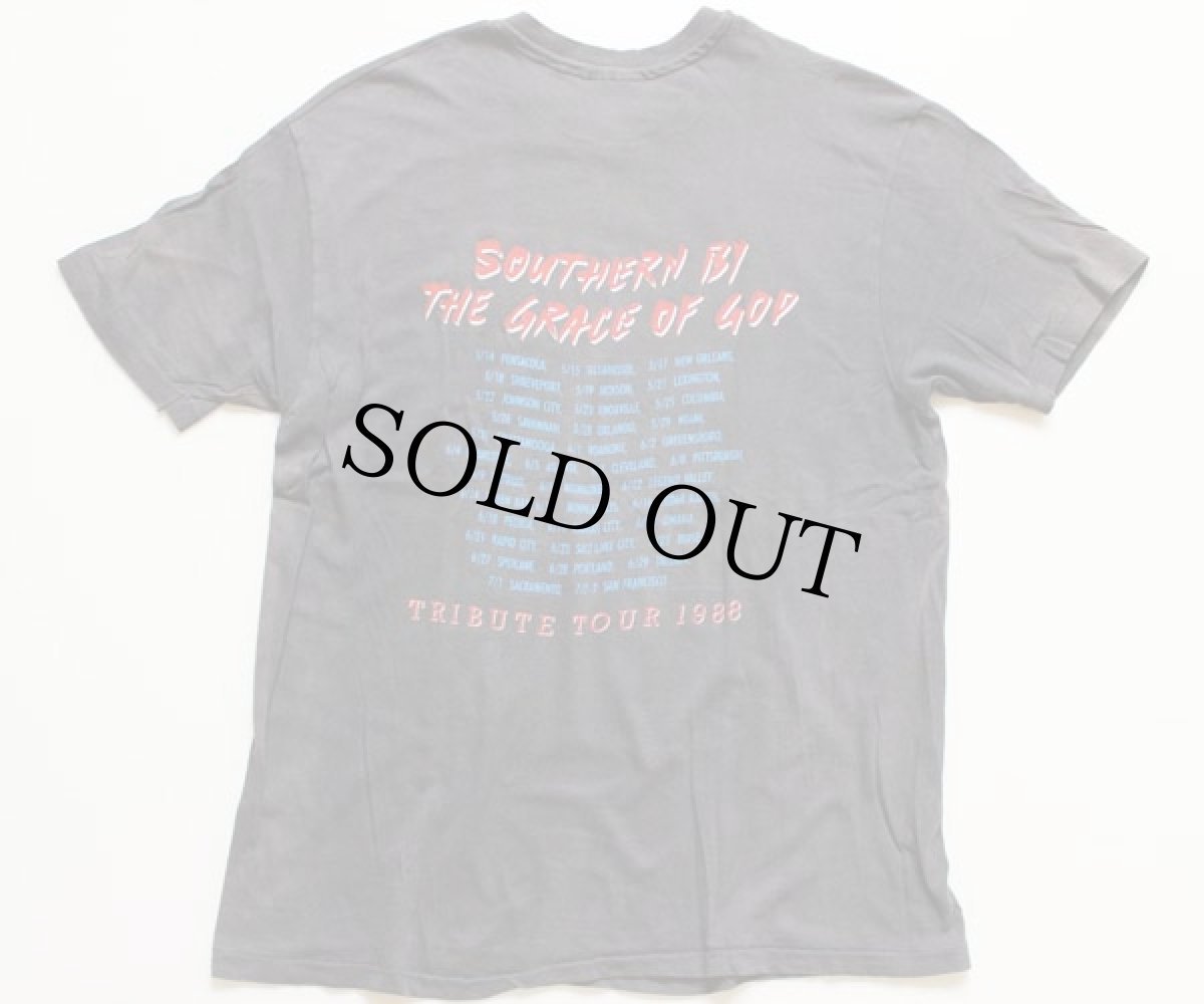 画像2: 80s USA製 Hanes LYNYRD SKYNYRD TRIBUTE TOUR 1988 コットン バンドTシャツ XL (2)