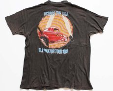 画像2: 80s USA製 ZZ TOP ELIMINATOR TOUR 1983 コットン バンドTシャツ 黒 XL (2)
