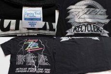 画像3: 90s USA製 ZZ TOP RECYCLER WORLD TOUR 1990 コットン バンドTシャツ 黒 M (3)