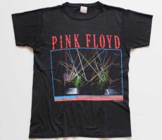 画像1: 80s USA製 PINK FLOYDピンクフロイド バンドTシャツ 黒 L (1)