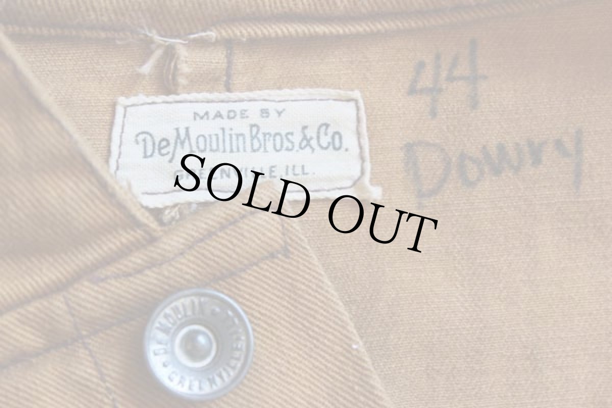 画像4: 30s DeMoulin Bros&Co. コットンカバーオール★20s (4)