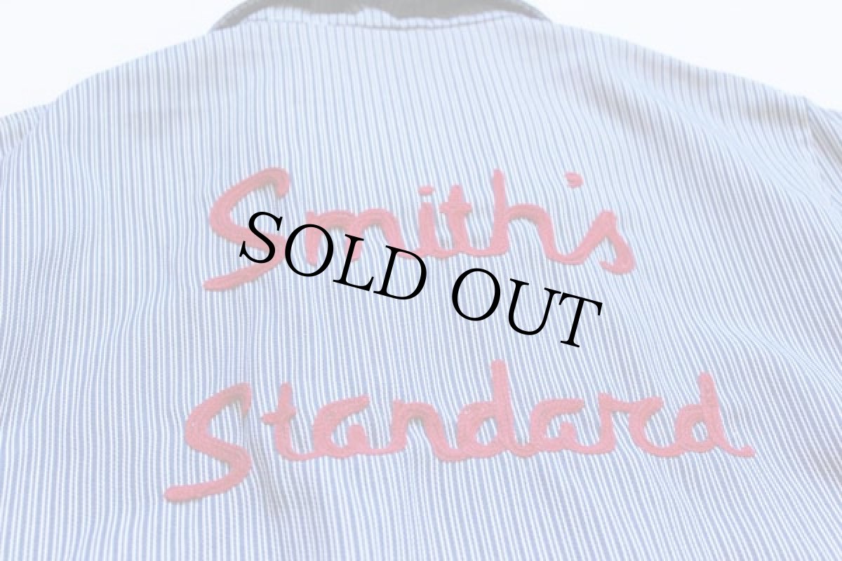 画像3: 50s Unitog チェーン刺繍 STANDARD パッチ付き ランダムヒッコリー ストライプ ワークジャケット 42 (3)