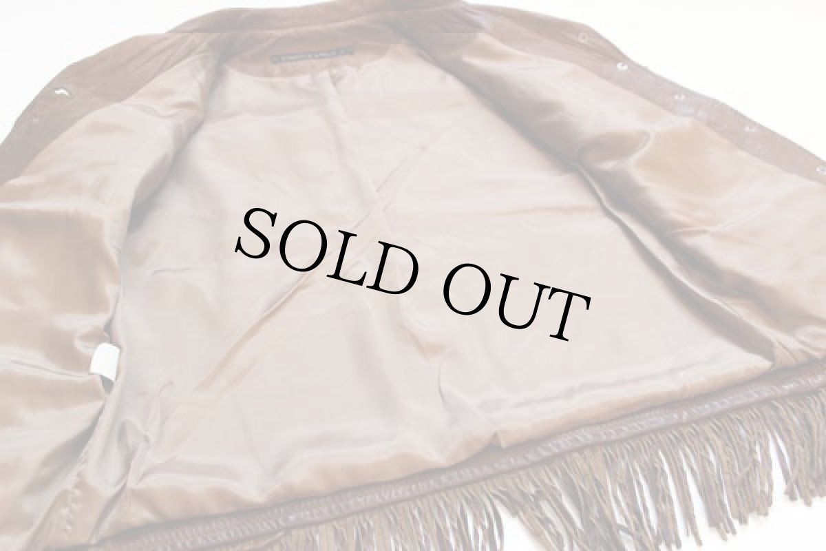 画像5: DOUBLE D RANCH フリンジ レザージャケット (5)