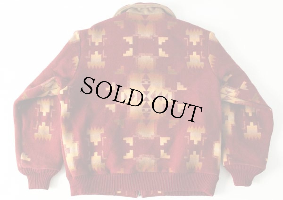 画像2: 90s USA製 PENDLETONペンドルトン ネイティブ柄 ウールジャケット M (2)