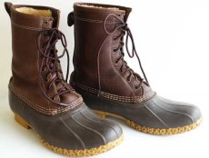 画像1: USA製 L.L.Bean シアリング 8ホール ビーンブーツ 10M (1)