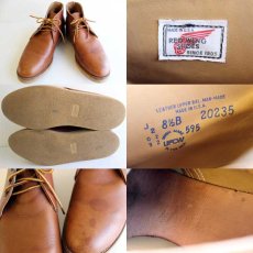 画像3: USA製 REDWINGレッドウイング 595 チャッカブーツ 茶 8.5B (3)