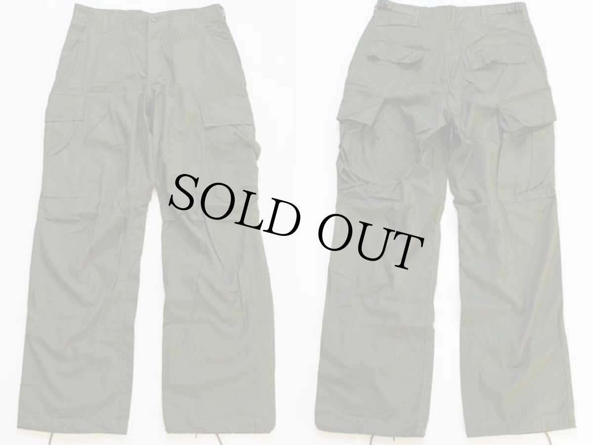 画像2: デッドストック★60s 米軍 U.S.ARMY ジャングルファティーグパンツ S-R (2)