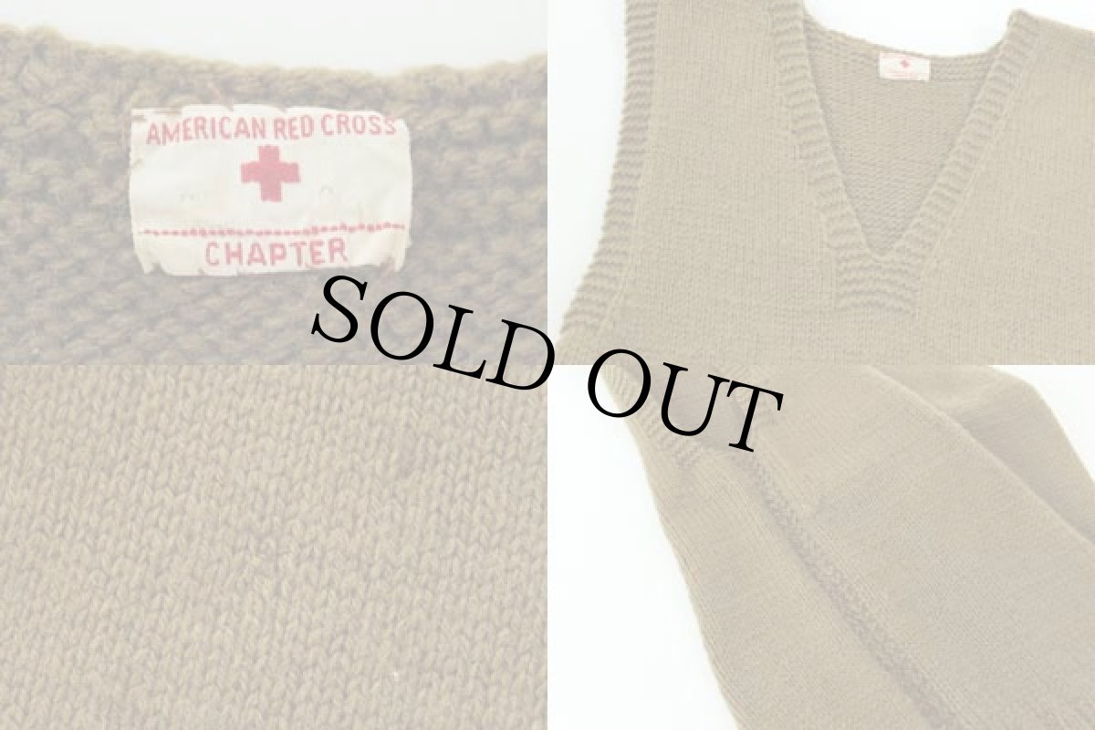 画像3: WW2 AMERICAN RED CROSS ニットベスト (3)