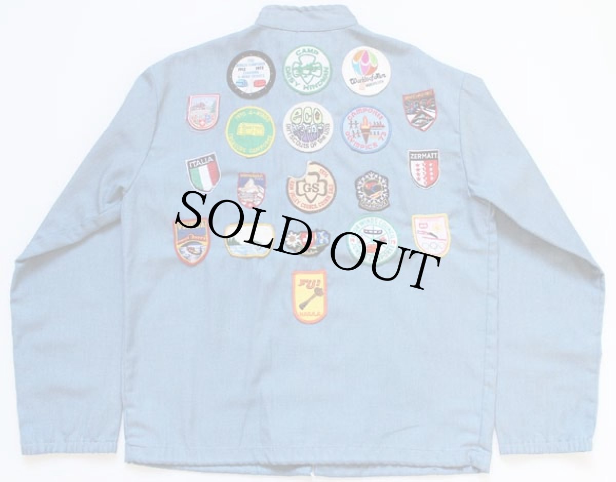 画像2: 70s ARTEX パッチ多数 コットンジャケット (2)