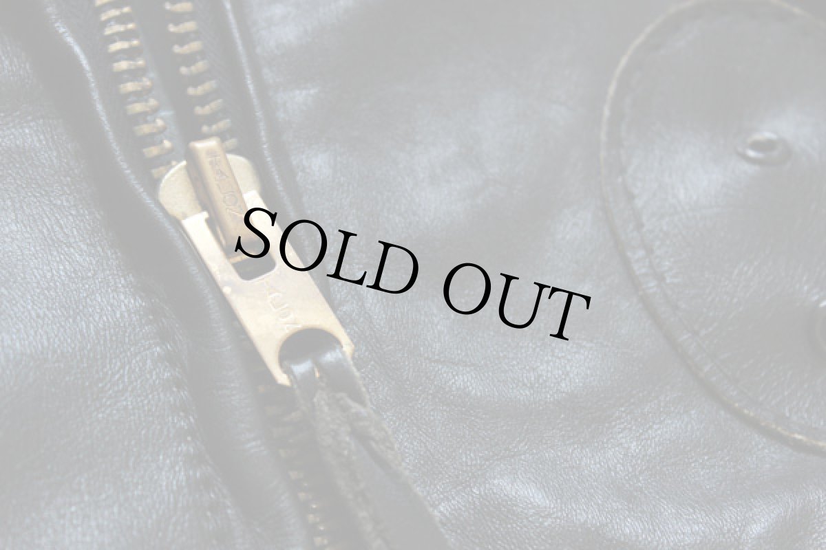 画像5: 60s ポリスマン レザージャケット (5)