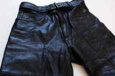 画像2: 80s Hein Gericke HARLEY-DAVIDSONハーレー ダビッドソン レザーパンツ 黒 32 (2)