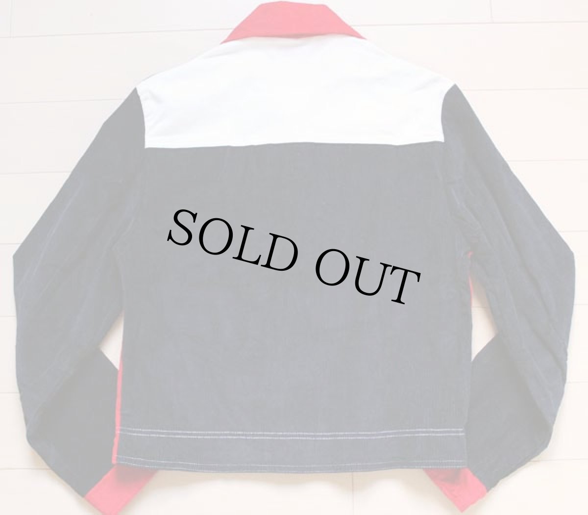 画像2: 70s USA製 EXPRESSIONS by CAMPUS 星条旗 コーデュロイジャケット M (2)