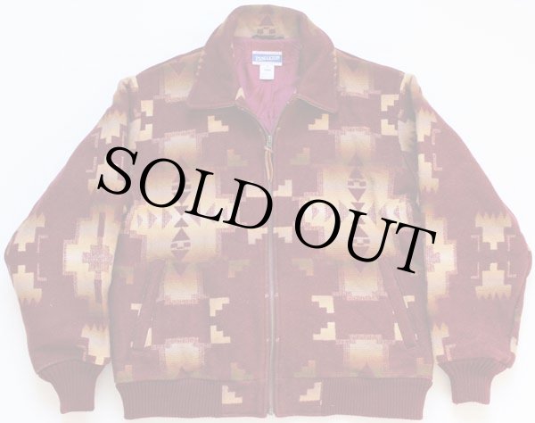 90s USA製 PENDLETONペンドルトン ネイティブ柄 ウール